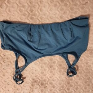 Fabletics Teal Strappy Bra